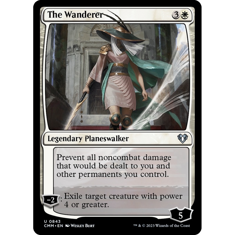 The Wanderer (CMM-843) - Commander Masters