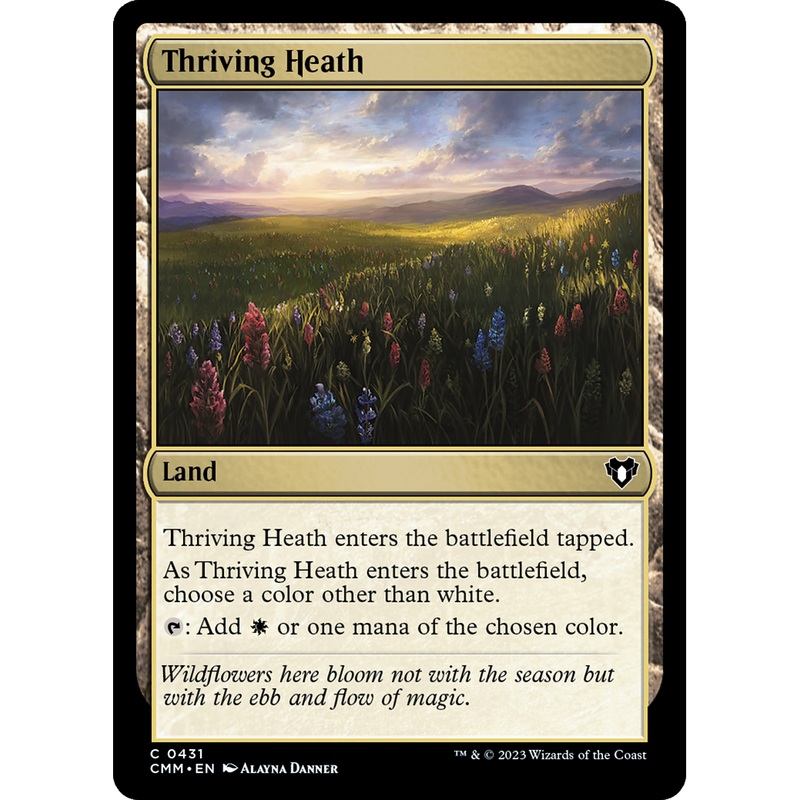 Thriving Heath (CMM-431) - Commander Masters Foil