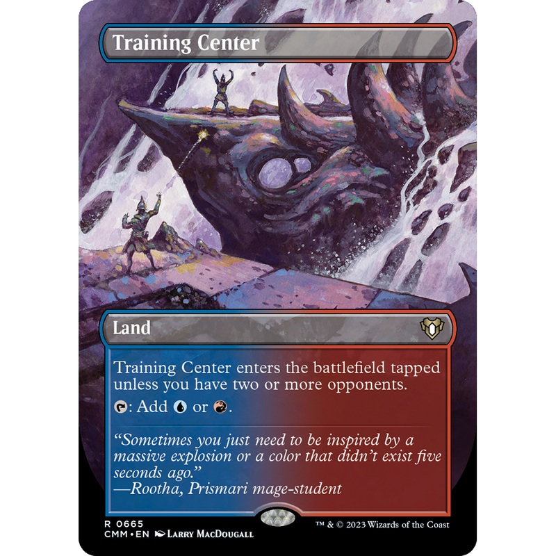 Training Center (CMM-665) - Commander Masters (Borderless)