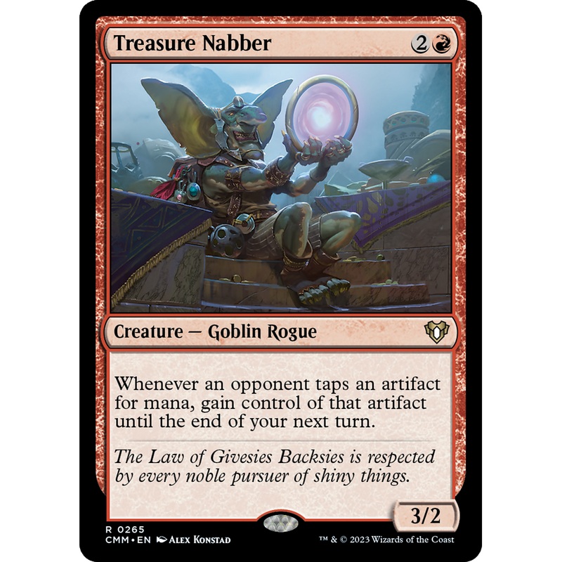 Treasure Nabber (CMM-265) - Commander Masters