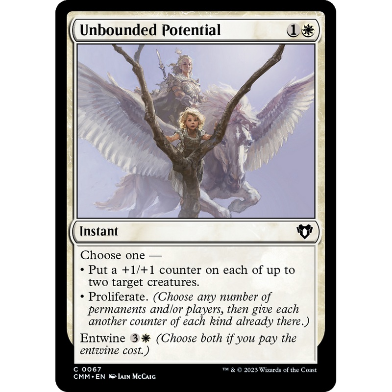 Unbounded Potential (CMM-067) - Commander Masters