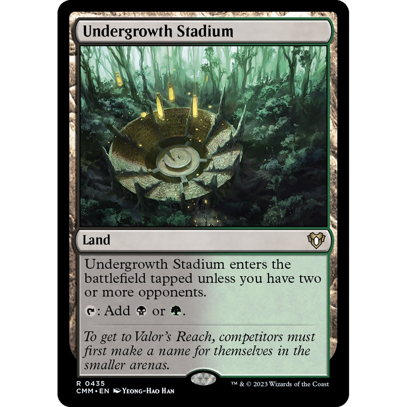 Undergrowth Stadium (CMM-435) - Commander Masters