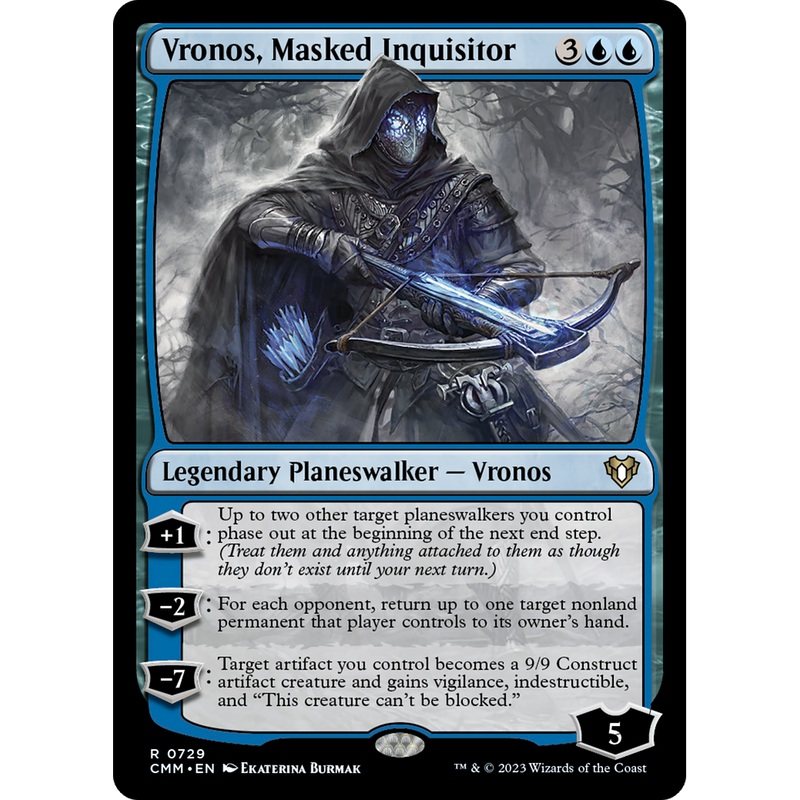 Vronos, Masked Inquisitor (CMM-729) - Commander Masters