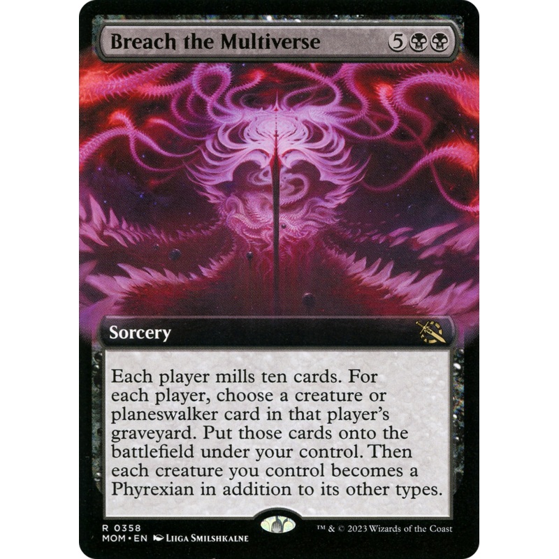 Breach the Multiverse (MOM-358) - March of the Machine: (Extended Art)