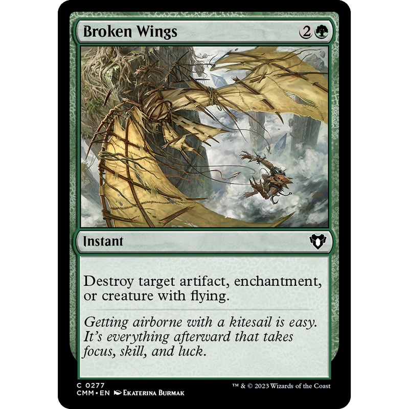 Broken Wings (CMM-277) - Commander Masters Foil