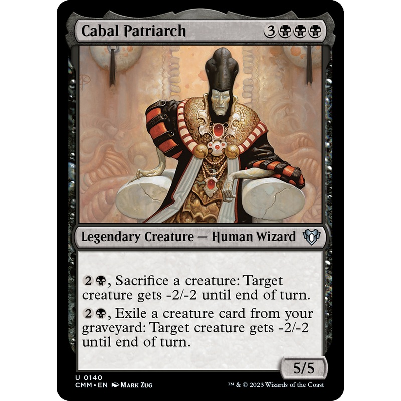 Cabal Patriarch (CMM-140) - Commander Masters Foil