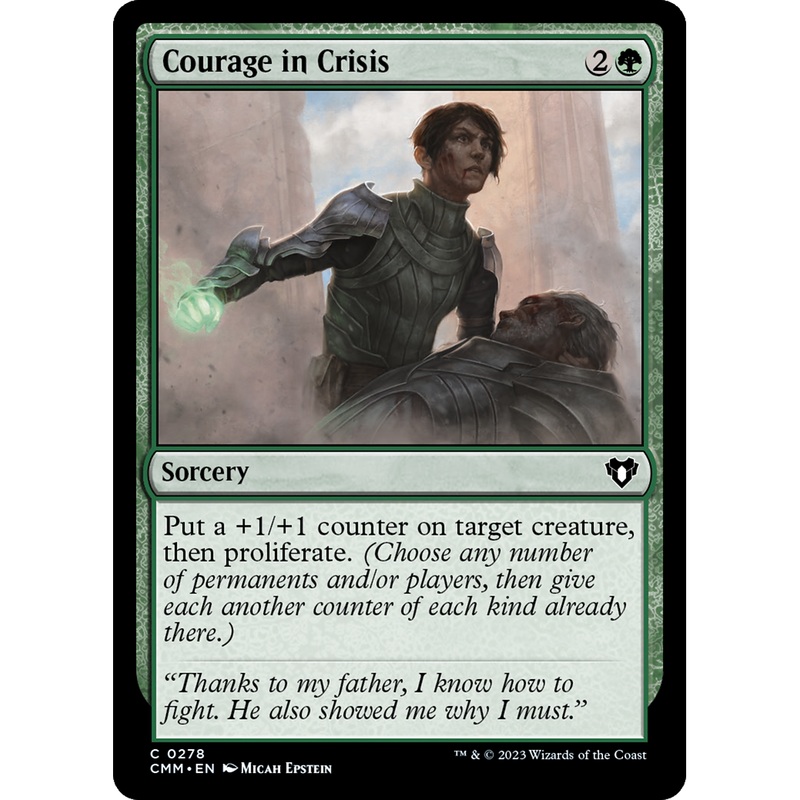 Courage in Crisis (CMM-278) - Commander Masters