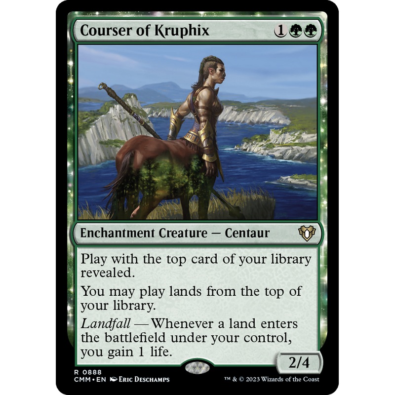 Courser of Kruphix (CMM-888) - Commander Masters: (enchantment)