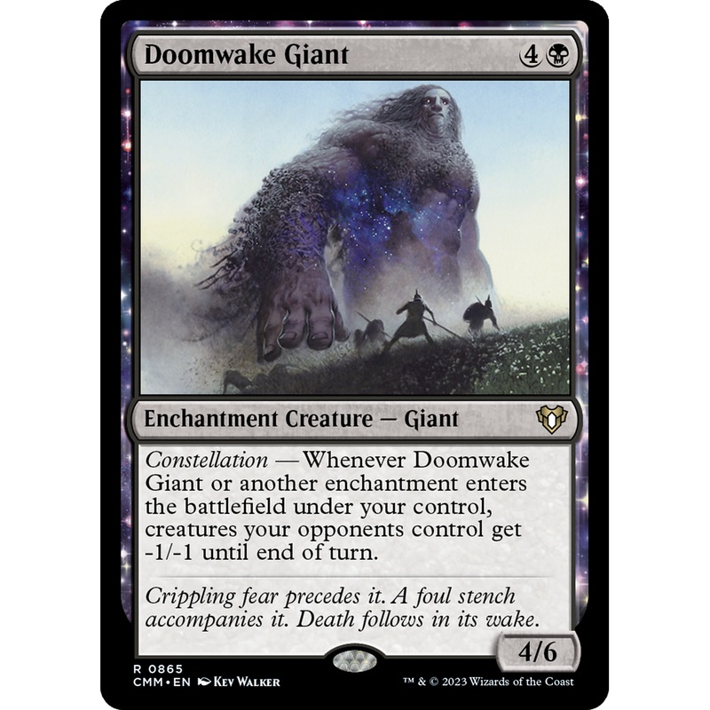 Doomwake Giant (CMM-865) - Commander Masters: (enchantment)