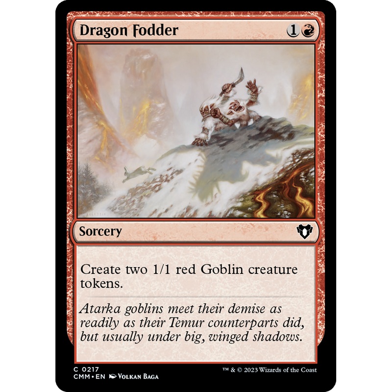 Dragon Fodder (CMM-217) - Commander Masters