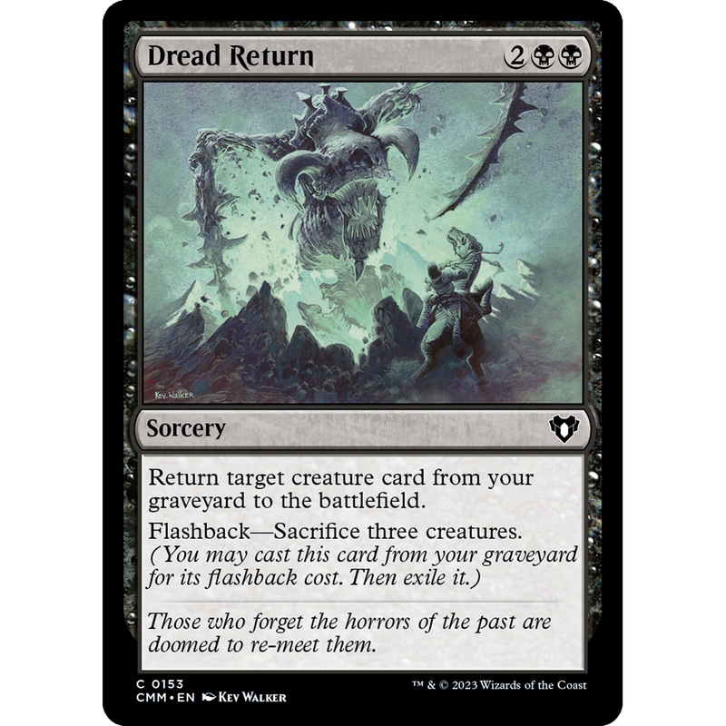 Dread Return (CMM-153) - Commander Masters