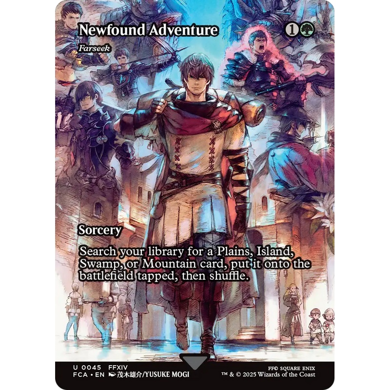 Farseek (FCA-045) - FINAL FANTASY: Through the Ages / Newfound Adventure (Borderless) Foil