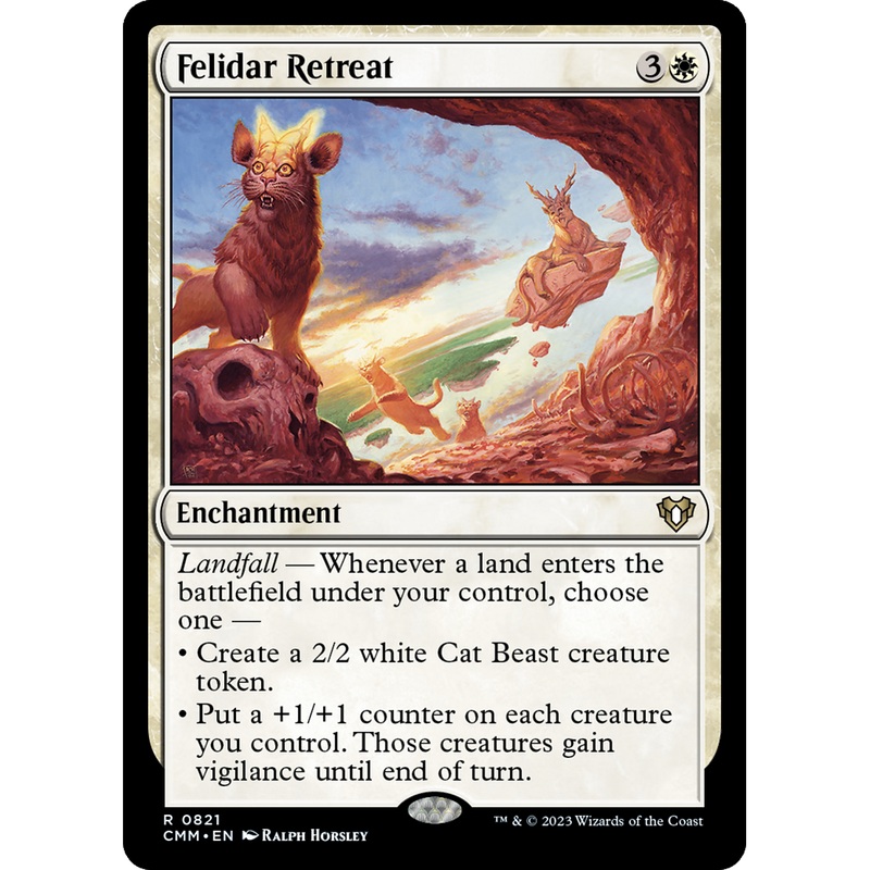 Felidar Retreat (CMM-821) - Commander Masters