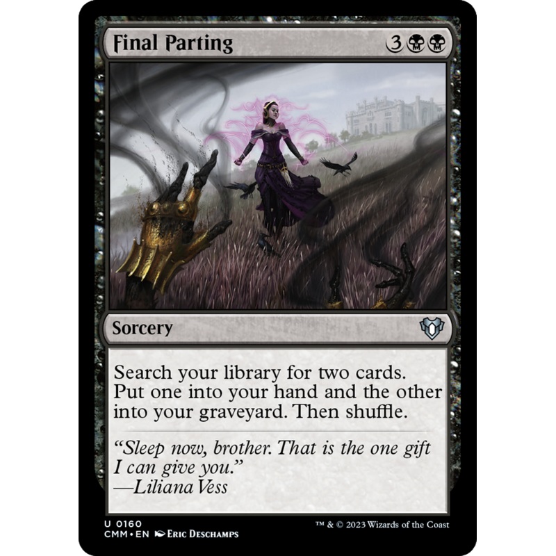 Final Parting (CMM-160) - Commander Masters Foil
