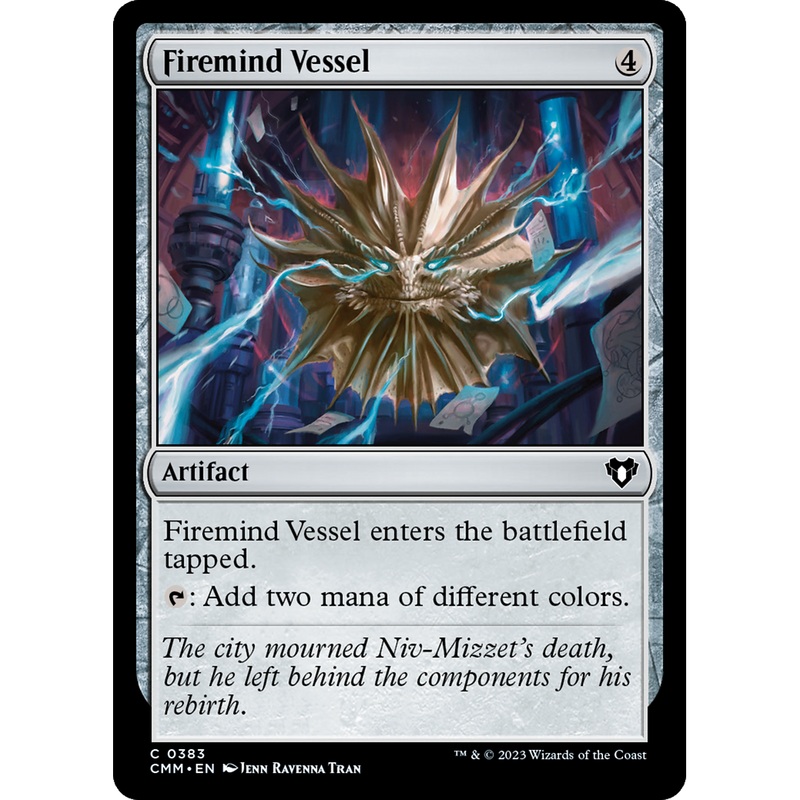 Firemind Vessel (CMM-383) - Commander Masters Foil