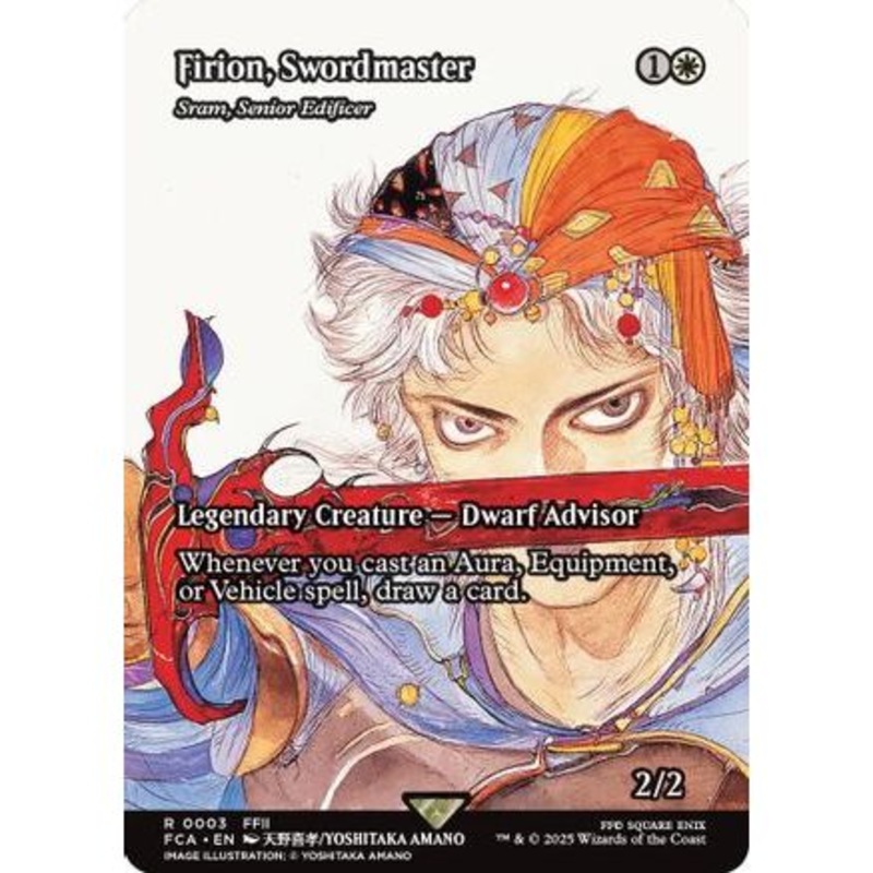 Firion, Swordmaster - Sram, Senior Edificer (Showcase) (FCA-003) - FINAL FANTASY: Through the Ages Foil