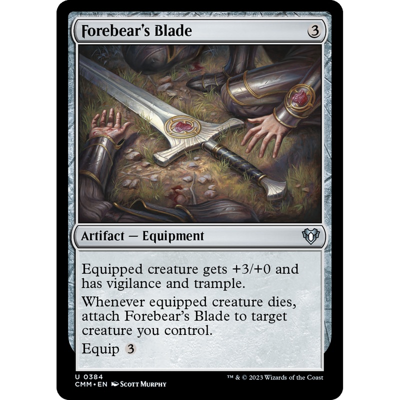 Forebear's Blade (CMM-384) - Commander Masters
