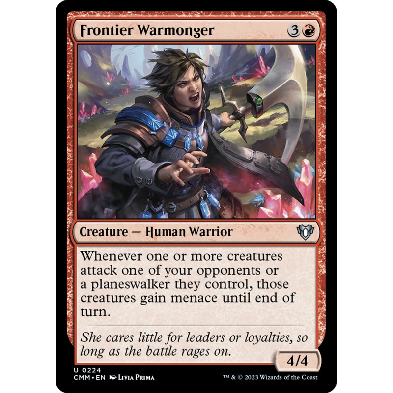 Frontier Warmonger (CMM-224) - Commander Masters