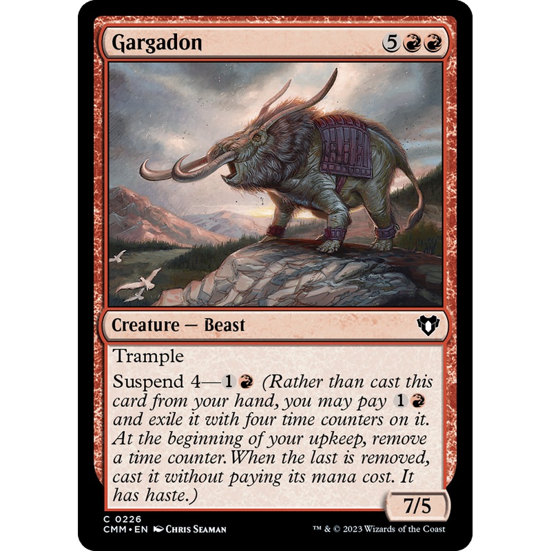 Gargadon (CMM-226) - Commander Masters