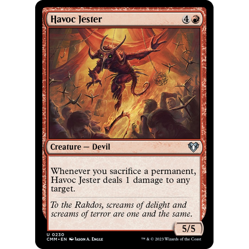 Havoc Jester (CMM-230) - Commander Masters