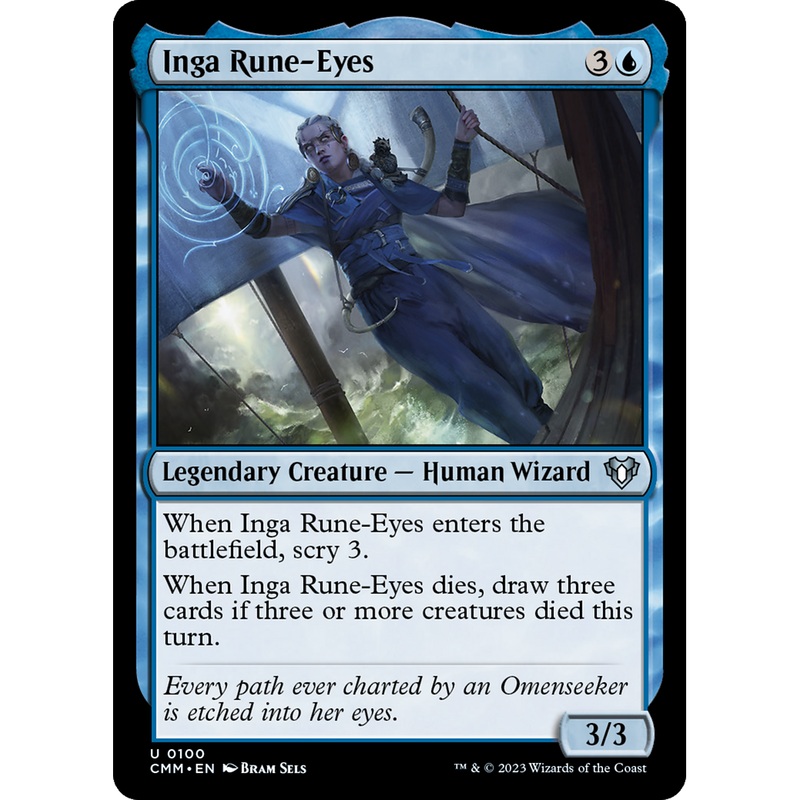 Inga Rune-Eyes (CMM-100) - Commander Masters
