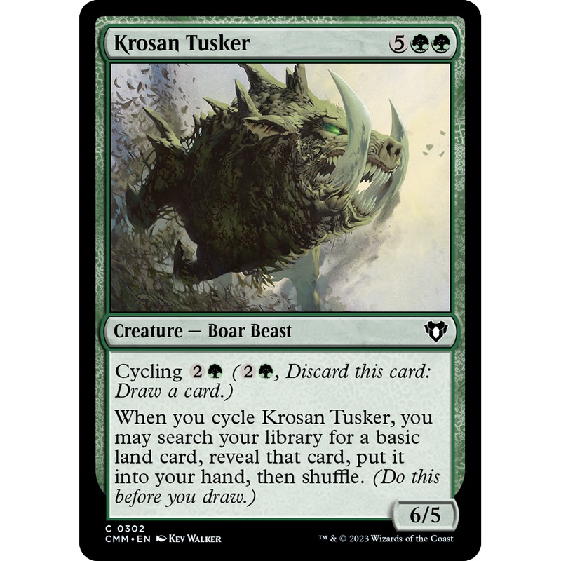 Krosan Tusker (CMM-302) - Commander Masters