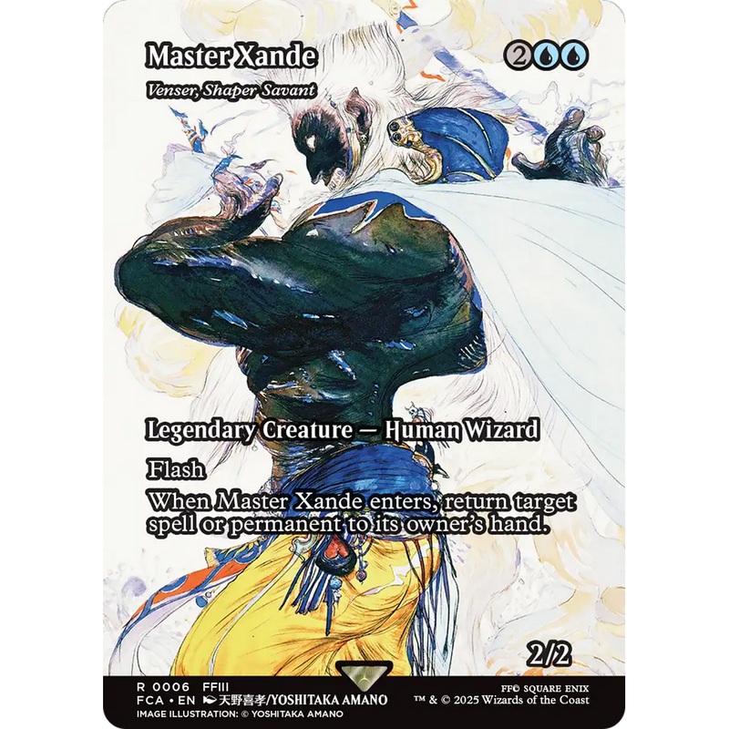 Master Xande - Venser, Shaper Savant (Showcase) (FCA-006) - FINAL FANTASY: Through the Ages / Master Xande (Borderless)