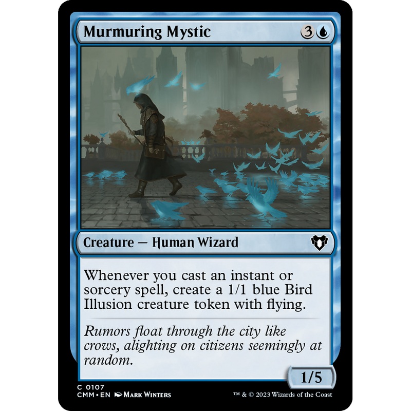 Murmuring Mystic (CMM-107) - Commander Masters Foil