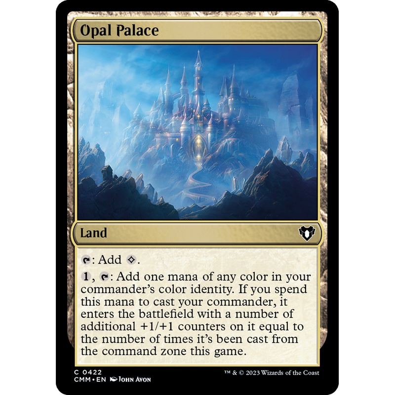 Opal Palace (CMM-422) - Commander Masters Foil