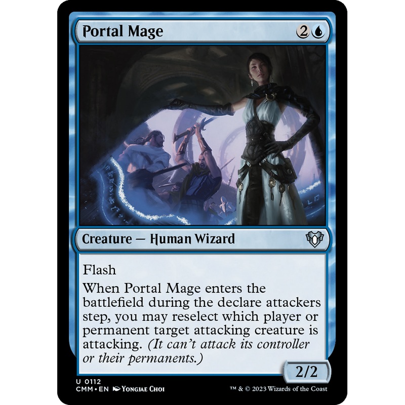 Portal Mage (CMM-112) - Commander Masters