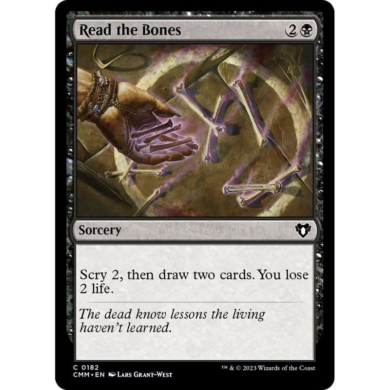 Read the Bones (CMM-182) - Commander Masters