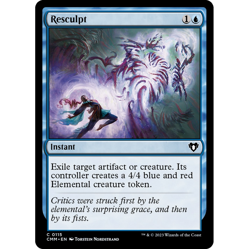Resculpt (CMM-115) - Commander Masters Foil