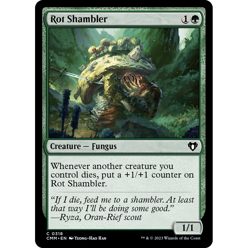 Rot Shambler (CMM-318) - Commander Masters Foil