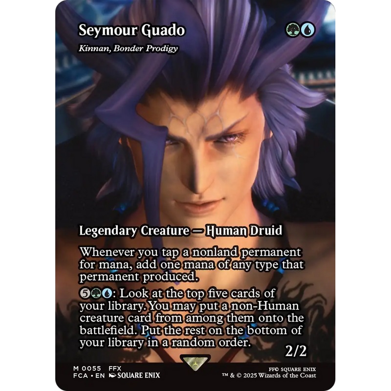 Seymour Guado - Kinnan, Bonder Prodigy (Showcase) (FCA-055) - FINAL FANTASY: Through the Ages / Seymour Guado (Borderless)