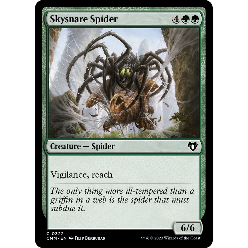 Skysnare Spider (CMM-322) - Commander Masters Foil
