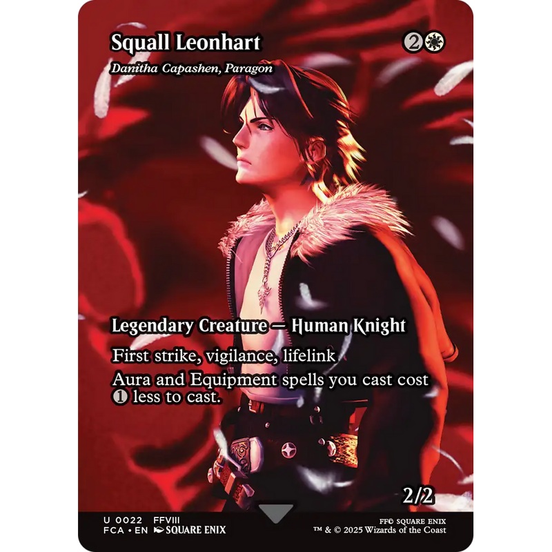 Squall Leonhart - Danitha Capashen, Paragon (Showcase) (FCA-022) - FINAL FANTASY: Through the Ages / Squall Leonhart (Borderless)