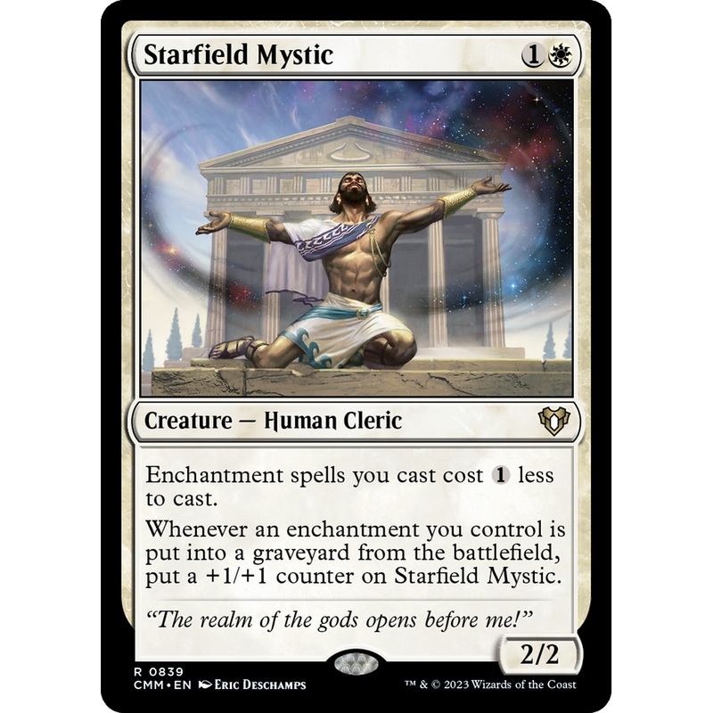 Starfield Mystic (CMM-839) - Commander Masters