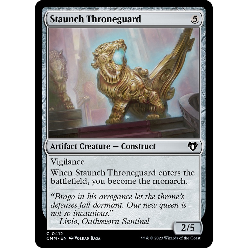 Staunch Throneguard (CMM-412) - Commander Masters