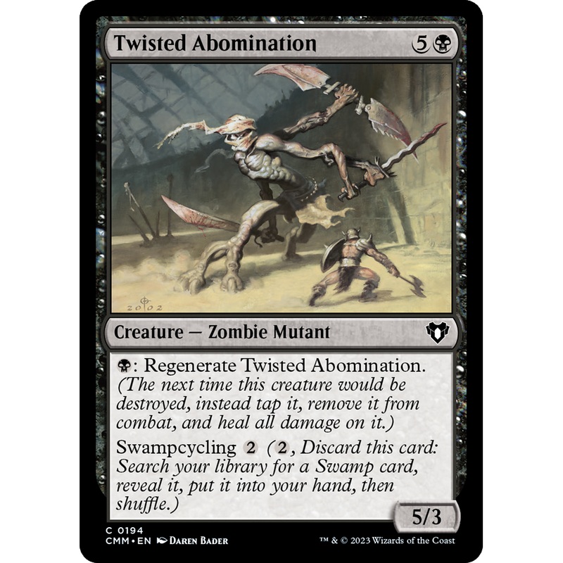 Twisted Abomination (CMM-194) - Commander Masters