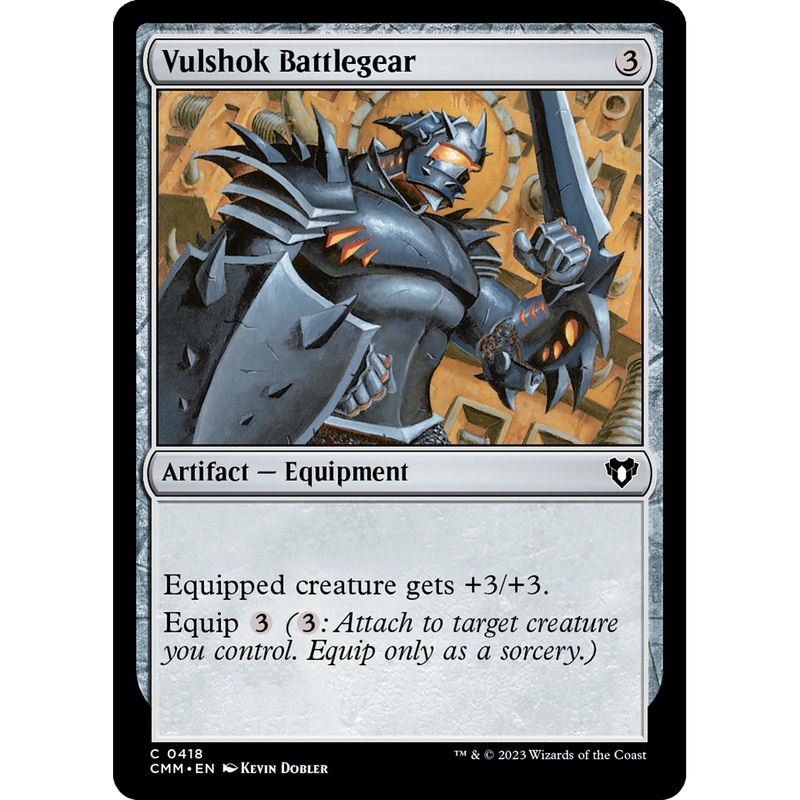 Vulshok Battlegear (CMM-418) - Commander Masters