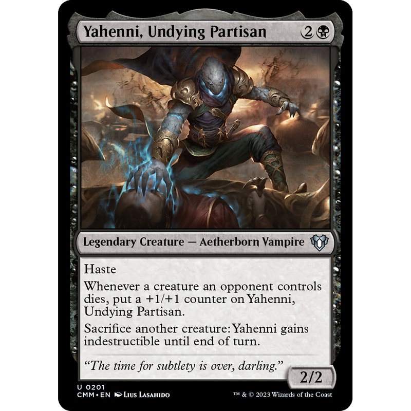 Yahenni, Undying Partisan (CMM-201) - Commander Masters