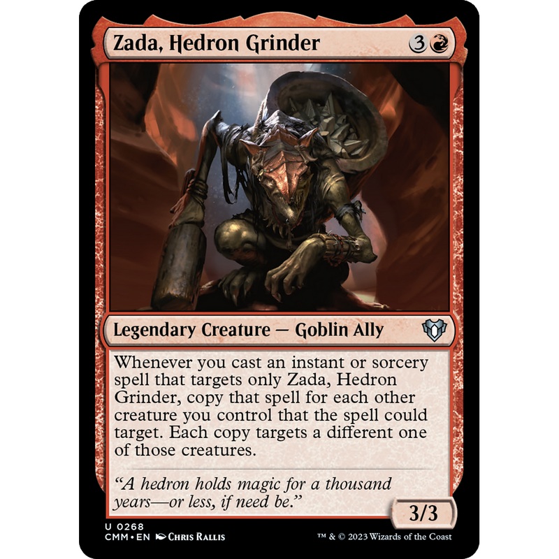 Zada, Hedron Grinder (CMM-268) - Commander Masters