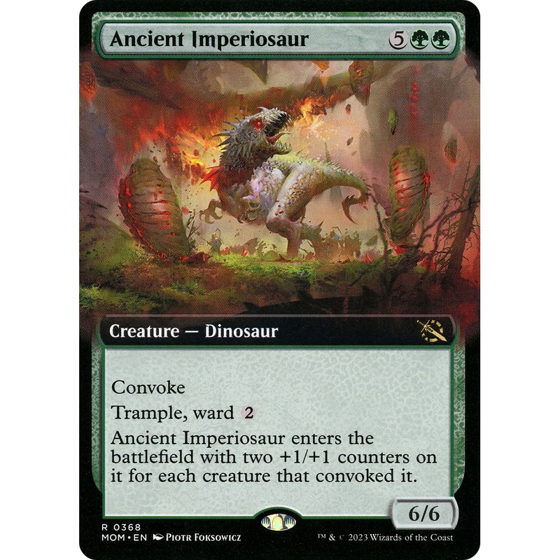 Ancient Imperiosaur (MOM-368) - March of the Machine: (Extended Art)