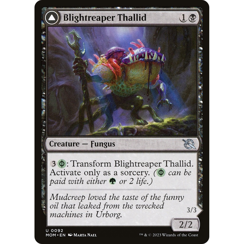 Blightreaper Thallid // Blightsower Thallid (MOM-092) - March of the Machine
