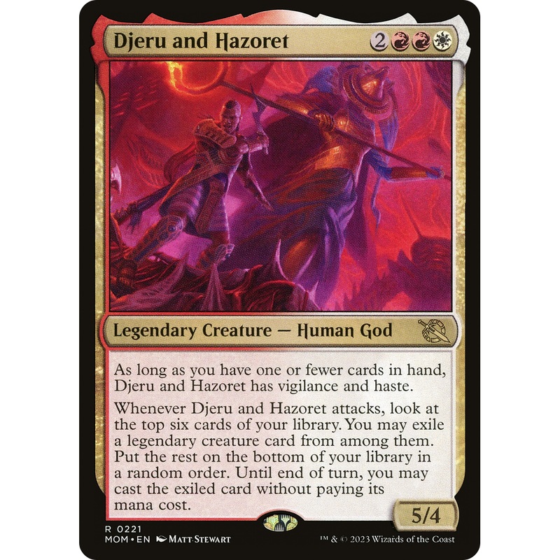 Djeru and Hazoret (MOM-221) - March of the Machine