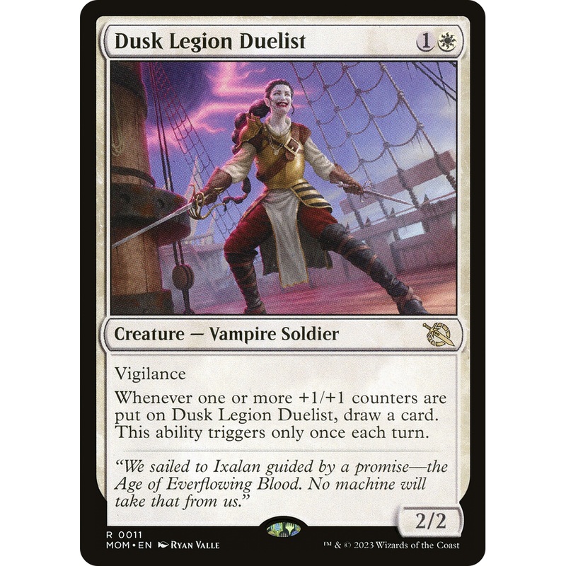 Dusk Legion Duelist (MOM-011) - March of the Machine Foil