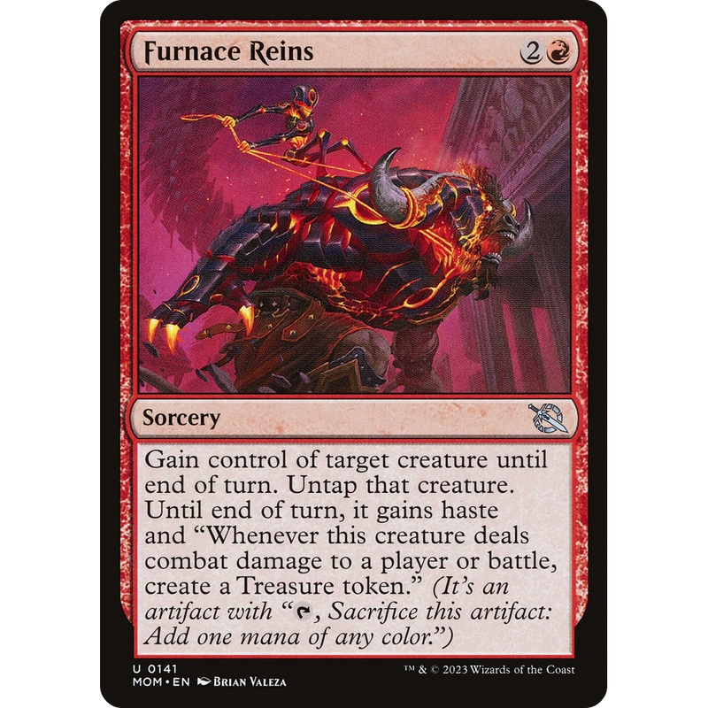 Furnace Reins (MOM-141) - March of the Machine Foil