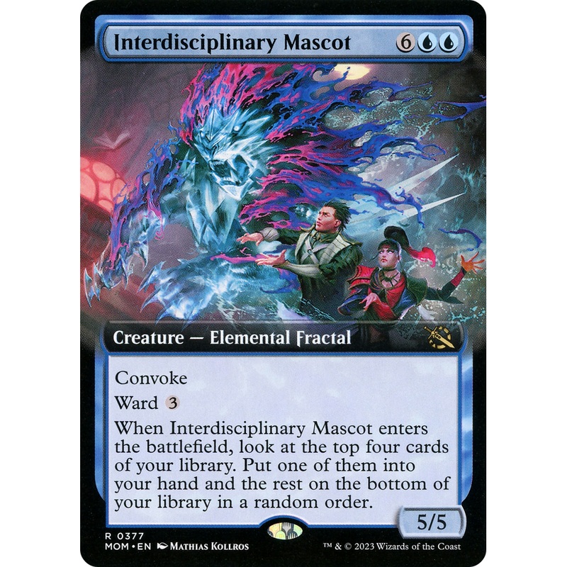 Interdisciplinary Mascot (MOM-377) - March of the Machine: (Extended Art)