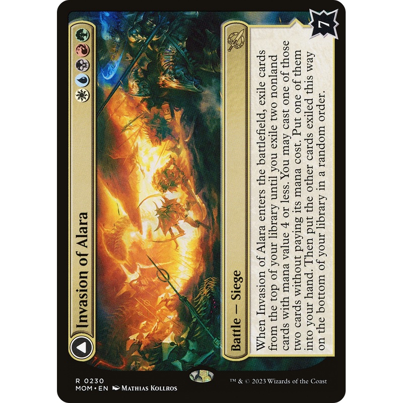 Invasion of Alara // Awaken the Maelstrom (MOM-230) - March of the Machine Foil