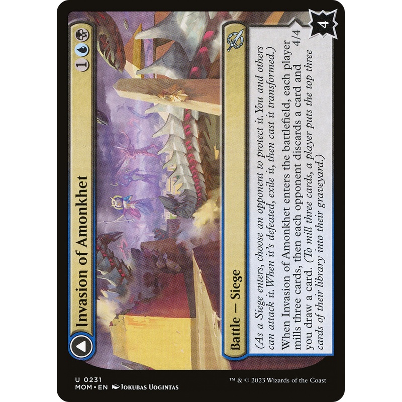 Invasion of Amonkhet // Lazotep Convert (MOM-231) - March of the Machine Foil
